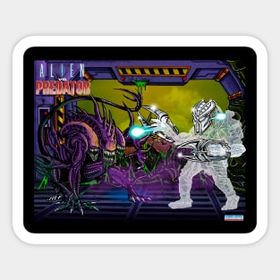 Alien vs Predator Sticker